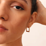 Square Hoop Earrings