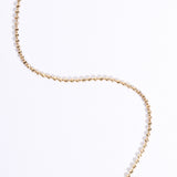 14K Solid Gold Ball Chain Necklace