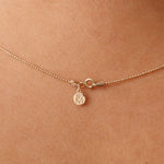 14K gold beaded necklace with smooth gold ball chain, available in 14, 16, 18, and 20-inch lengths, perfect for layering or wearing solo as a minimalist statement piece. Ideal gift for her, offering elegance and versatility.