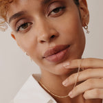 14K Real Solid Gold Figaro Chain Necklace with alternating short and elongated links, available in 14, 16, 18, and 20 inches; a classic and elegant piece suitable for layering or standalone wear, perfect as a gift.