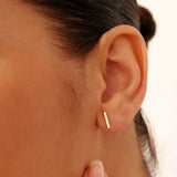 Bar Stud Earrings
