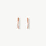 14K Solid Gold Small Huggie Hoop Earrings