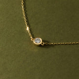 Solitaire Diamond Bead Bracelet