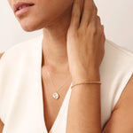 14K Real Solid Gold Box Chain Bracelet featuring an elegant and modern design with adjustable links and a spring ring clasp, perfect for everyday wear or gifting.