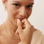 14K Real Solid Gold Beaded Ring Band with a delicate beaded design, ideal as a stacking ring, wedding band, or promise ring for everyday elegance.