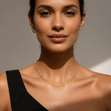14K Solid Gold Singapore Chain Necklace • 1.15mm/ 1.4mm/ 1.7mm • Dainty Twist Chain