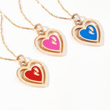 Baby Footprints in Double Heart