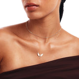 14K Solid Gold Diamond St. Michael Necklace, Archangel Pendant, Guardian Angel