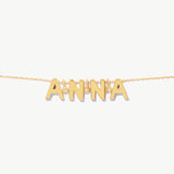14K Solid Gold Custom Name Necklace