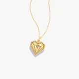 Geometric Heart Necklace