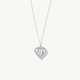Geometric Heart Necklace