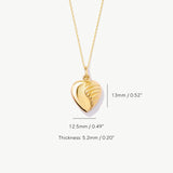 Puffy Heart Necklace