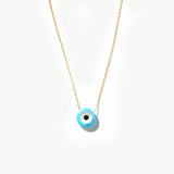 Opal Evil Eye Necklace