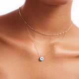 Opal Evil Eye Necklace