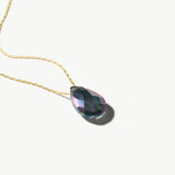 Labradorite Teardrop Necklace