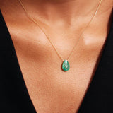 Labradorite Teardrop Necklace