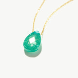 Labradorite Teardrop Necklace