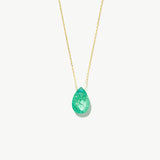 Labradorite Teardrop Necklace