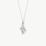 14K Solid Gold Penguin Necklace