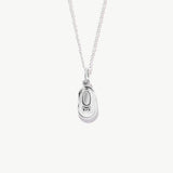 14K Solid Gold Baby Shoe Necklace - New Mom Push Gift