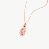 14K Solid Gold Baby Shoe Necklace - New Mom Push Gift