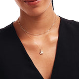 14k Solid Gold Elephant Necklace: Good Luck Charm Pendant