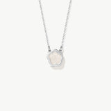 14K Solid Gold Clover Necklace