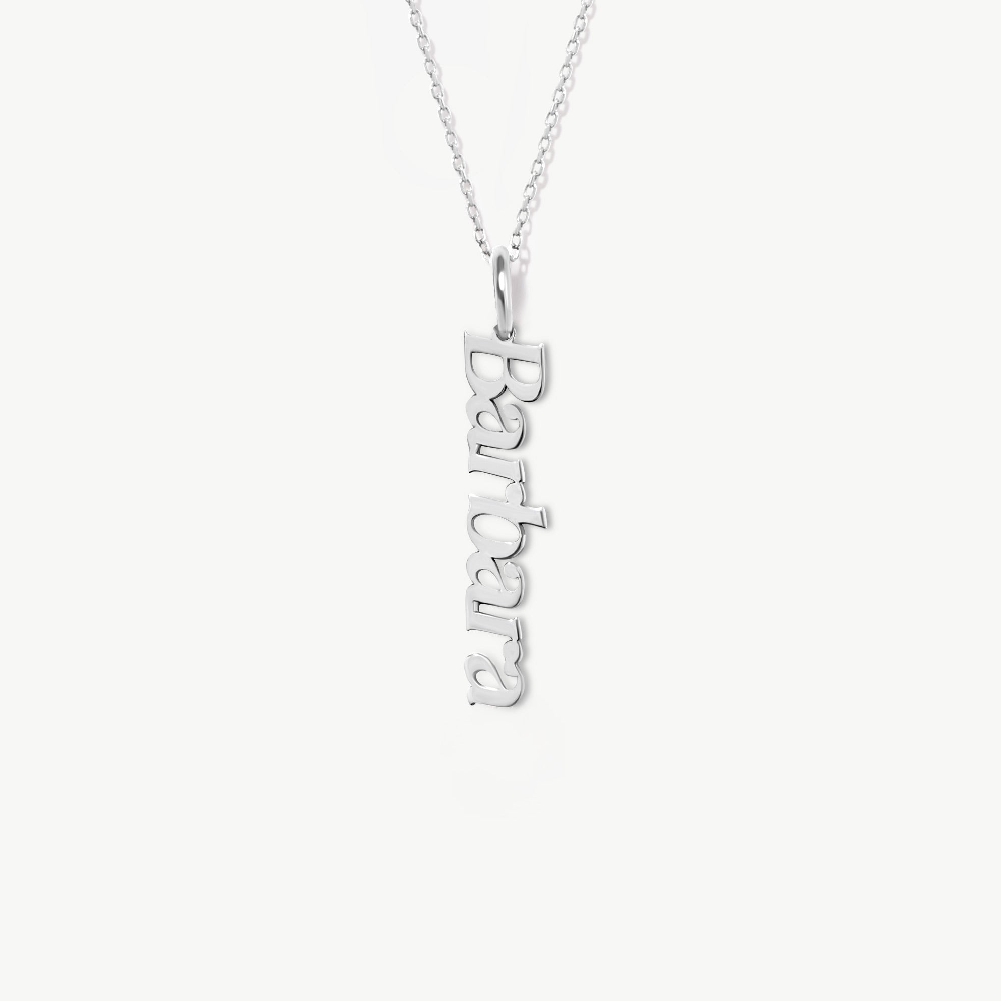 14K Solid Gold Custom Name Necklace, Personalized Jewelry