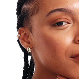 14K Solid Gold Diamond/Sapphire Evil Eye Studs: Personalized Protection Earrings