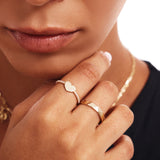 Elegant Diamond Heart Ring Jewelry Close Up