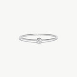 14K Solid Gold Personalized Birthstone Ring