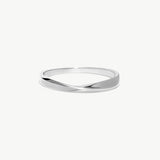 14K Solid Gold Eternity Band: Minimalist Stacking Ring